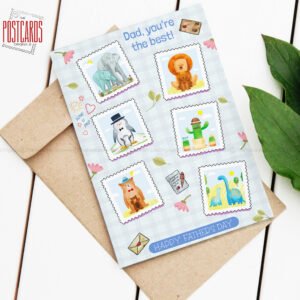 Fathers Day Postcard