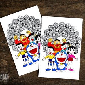 Doraemon Mandala Postcard