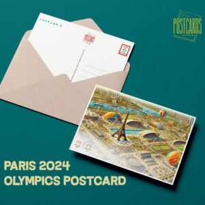 PARIS 2024 OLYMPICS POSTCARD - SET OF 2 POSTCARDS